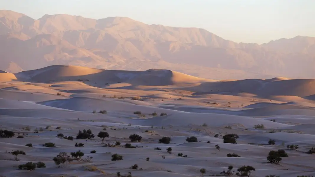 Paisajes de arena en Dunas de Tatón